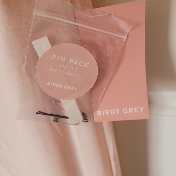 Birdy Grey pink formal maxi dress sz Medium - Picture 13 of 13